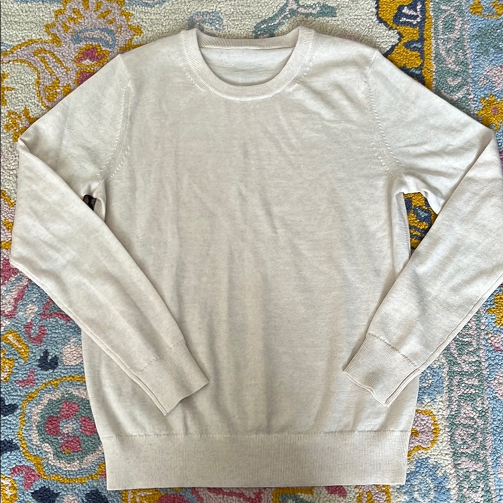 NWOT merino crewneck sweater